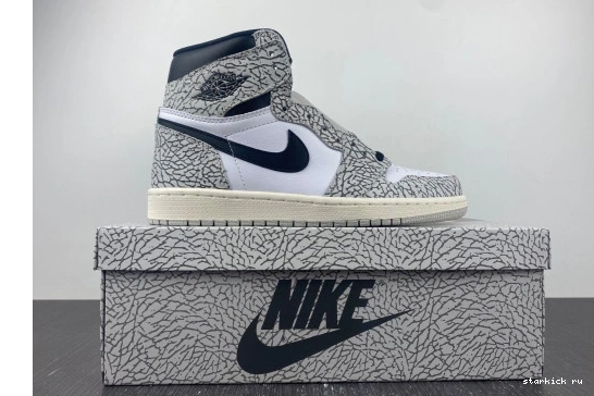 Cement High DZ5485-052 White 1 OG DZ5485-052 Jordan Retro 0711